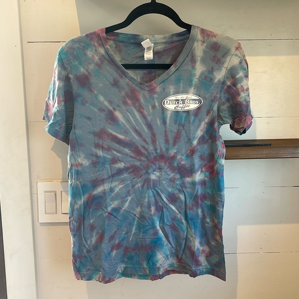 Dutch Bros RARE Tie-Dye T shirt